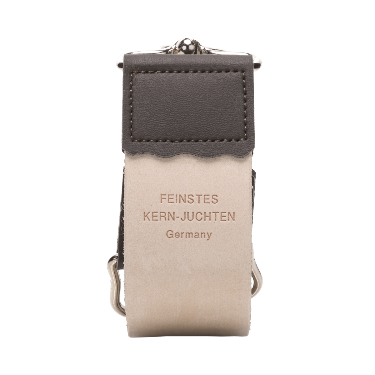 MÜHLE ACCESORIES - Leather razor strop, with nickel-plated end loops