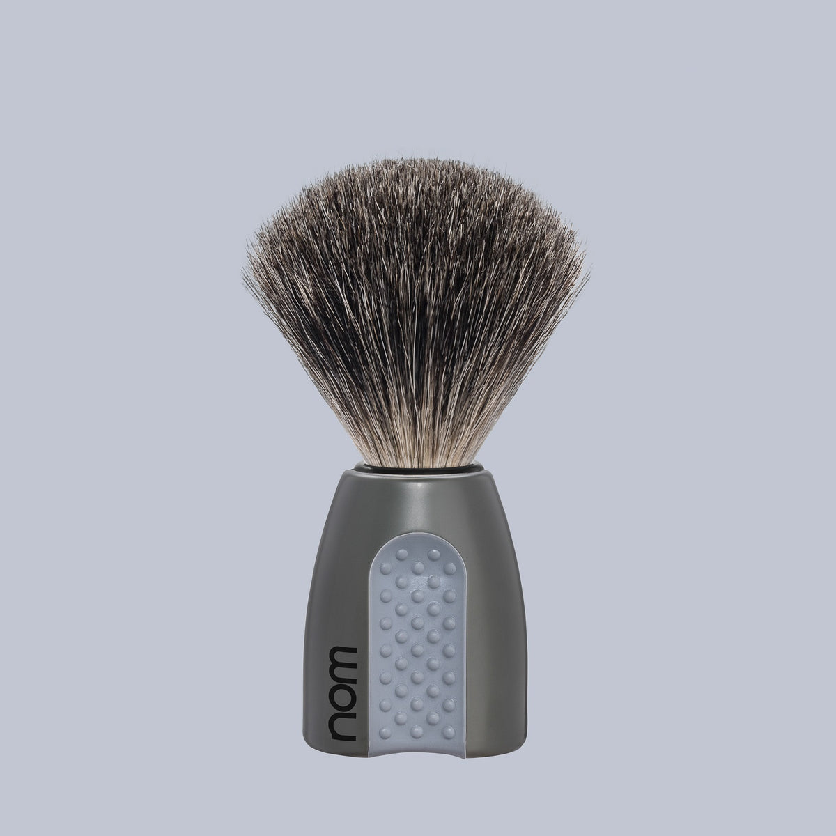 nom ERIK, Plastic Grey, Shaving Brush