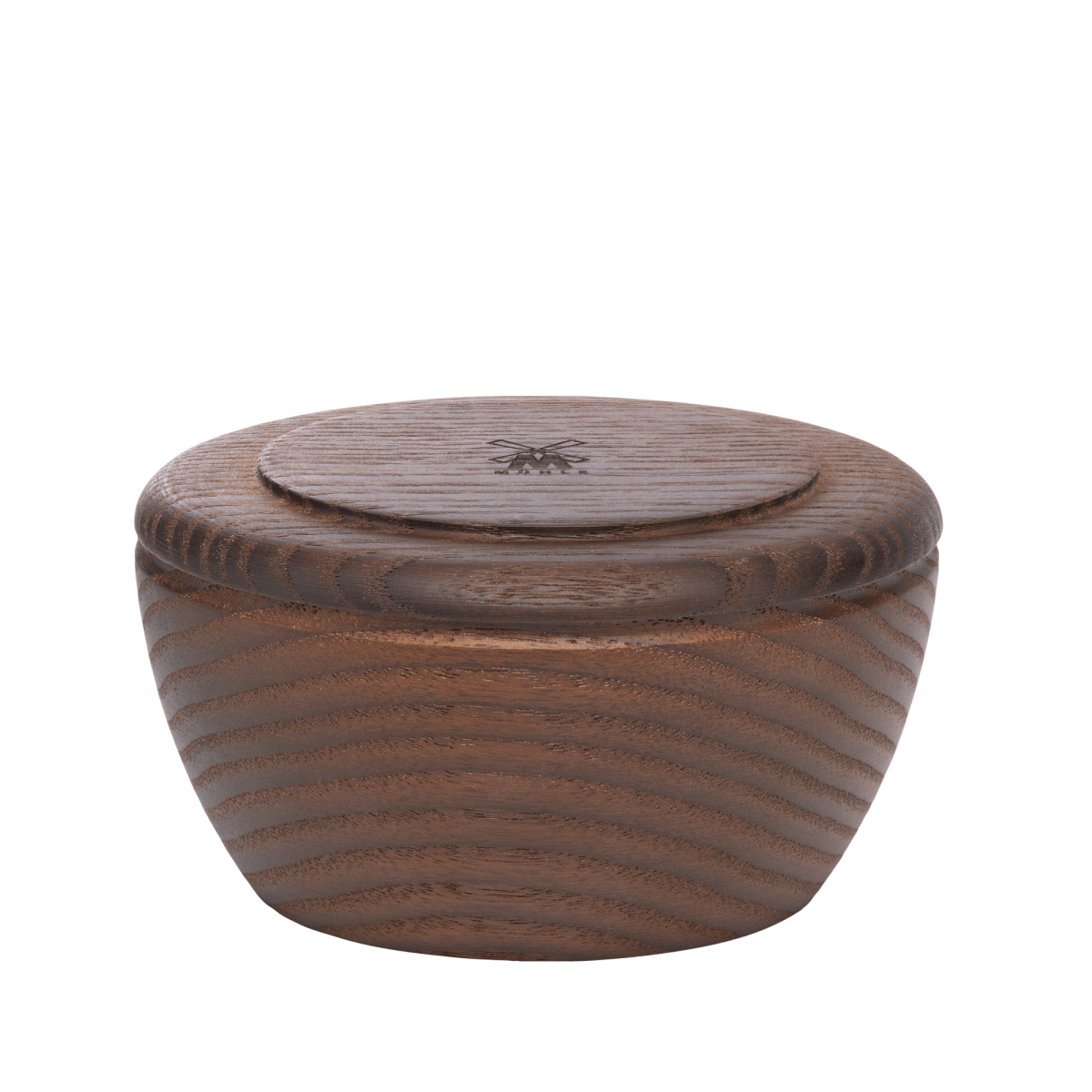Wooden Shaving Bowl with Shaving Soap