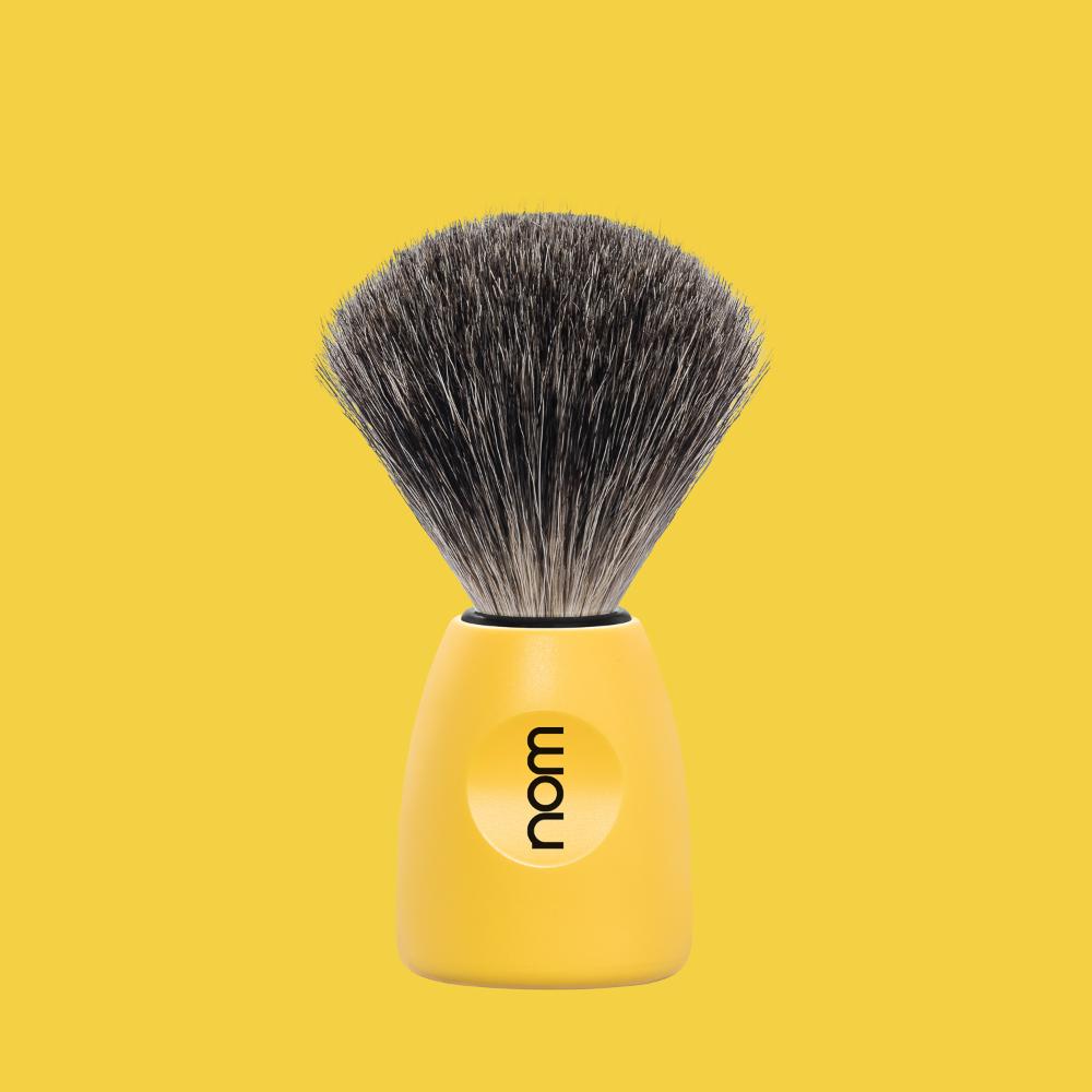nom LASSE, Plastic Lemon, Shaving Brush