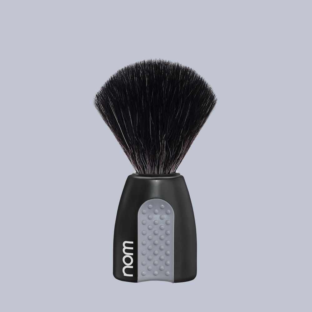 nom ERIK, Plastic Black, Shaving Brush