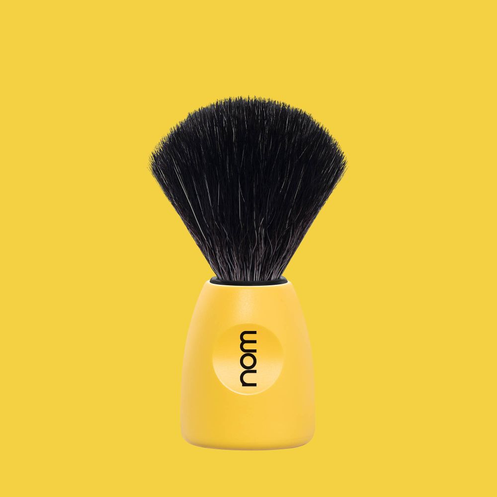 nom LASSE, Plastic Lemon, Shaving Brush