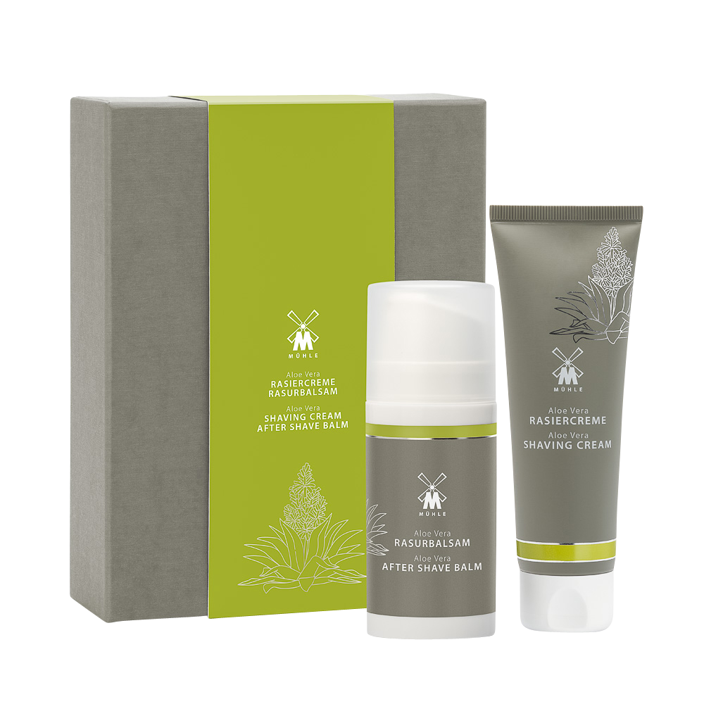 SHAVECARE - Shaving Cream & After Shave Balm Skin Care Set