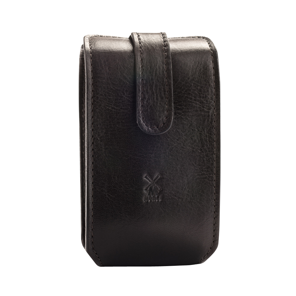 TRAVEL - Travel Shaving Set with Leather Pouch